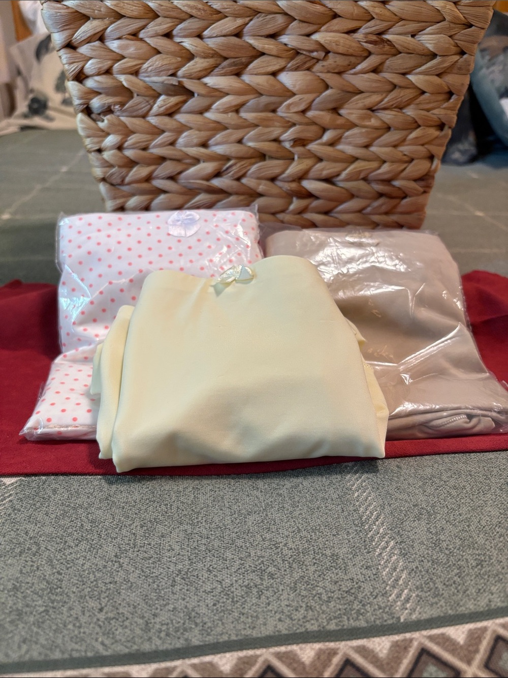 Shaper Panties - for women. Light Yellow, Nude & White Polka Dot (3-Pack)